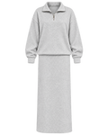 The Waffle Set: Heather Grey
