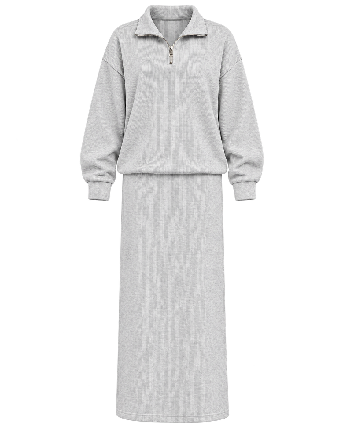 The Waffle Set: Heather Grey